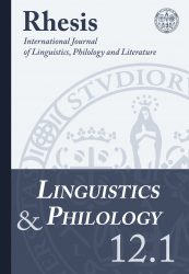Linguistics and Philology 12.1