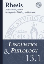 Linguistics and Philology 13.1