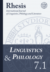 Linguistics and Philology 7.1